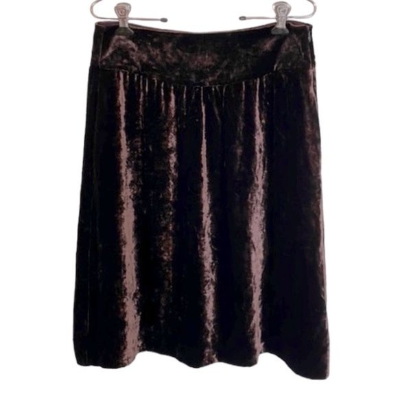 Theory Dresses & Skirts - Theory Deep Wine Velvet Skirt